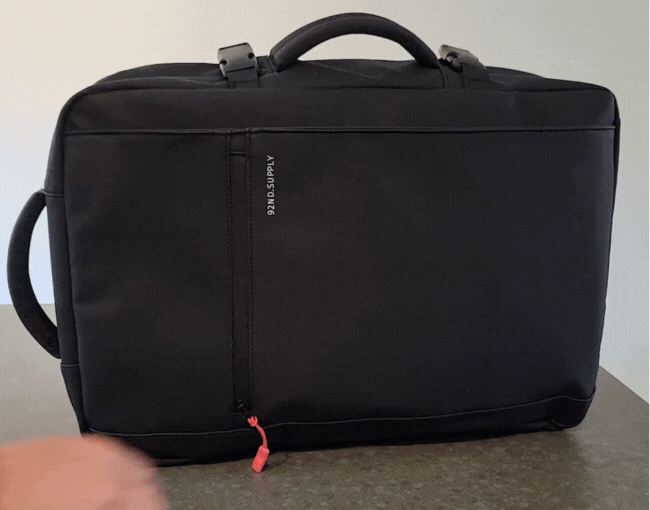 City Hopper Travel Bag Compartment Explanation 92ND.SUPPLY