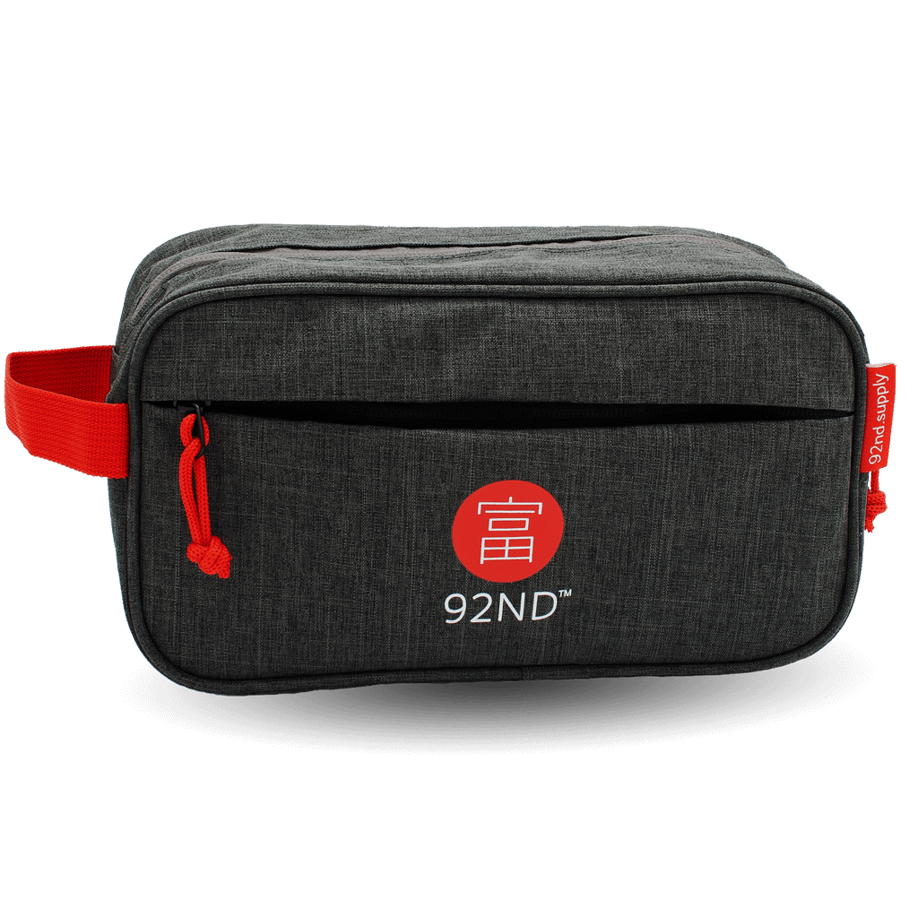 Toiletry bag 3.6L with handy compartments gray Toiletry bag from the brand 92nd.supply